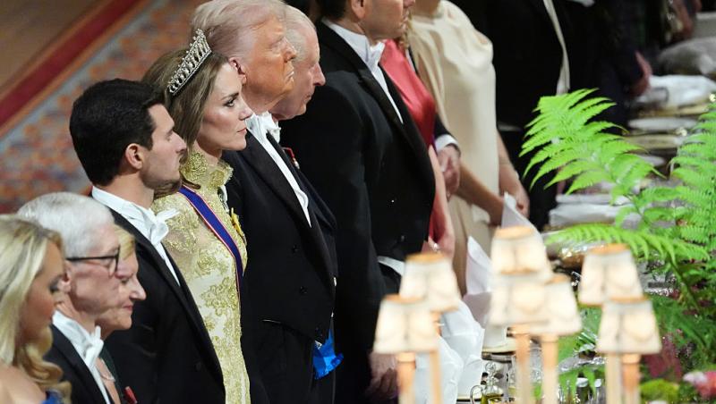 Kate Middleton, în lacrimi la banchetul regal. Ce moment a făcut-o pe Prințesa de Wales să-și trădeze emoțiile