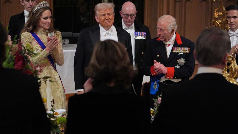 Kate Middleton, în lacrimi la banchetul regal. Ce moment a făcut-o pe Prințesa de Wales să-și trădeze emoțiile