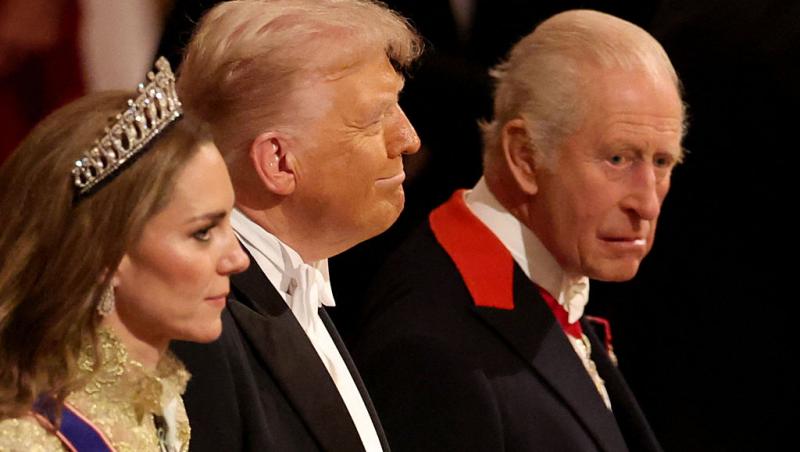 kate middleton, donald trump și regele charles la banchetul regal 2025