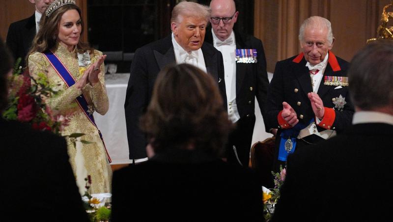 Kate Middleton, în lacrimi la banchetul regal. Ce moment a făcut-o pe Prințesa de Wales să-și trădeze emoțiile