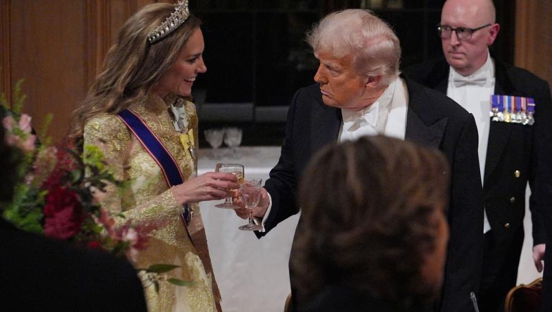 Kate Middleton, în lacrimi la banchetul regal. Ce moment a făcut-o pe Prințesa de Wales să-și trădeze emoțiile