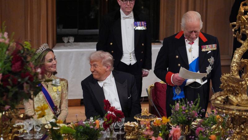 Kate Middleton, în lacrimi la banchetul regal. Ce moment a făcut-o pe Prințesa de Wales să-și trădeze emoțiile