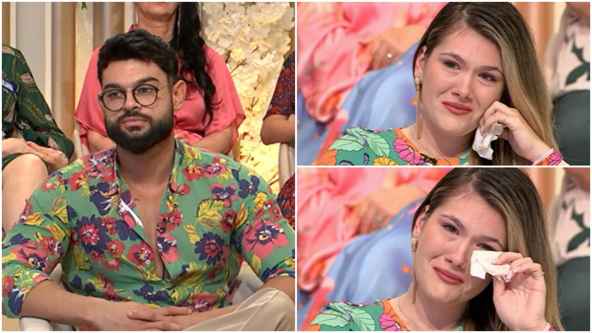 Mireasa, sezon 12. Părinții Alexandrei au intervenit în direct și au transmis un mesaj ferm despre VIrgil. Reacția fetei