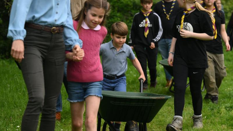 Kate Middleton a dezvăluit noua ”obsesie” a mezinului său. Ce colecționează Prințul Louis, dându-le bătăi de cap părinților