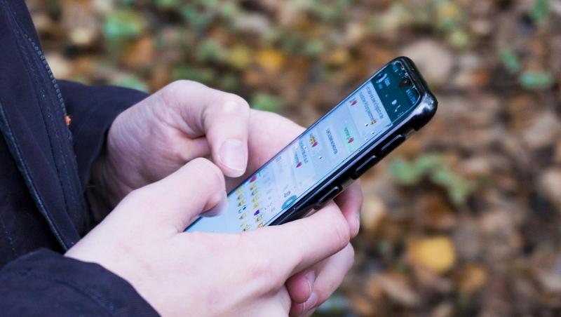 O imagine cu aplicația WhatsApp