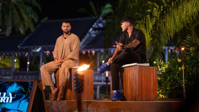 Insula Iubirii, 2 septembrie 2025. Andrei, prima confruntare cu Teo, după ce a văzut ipostazele intime dintre ispită și Ella