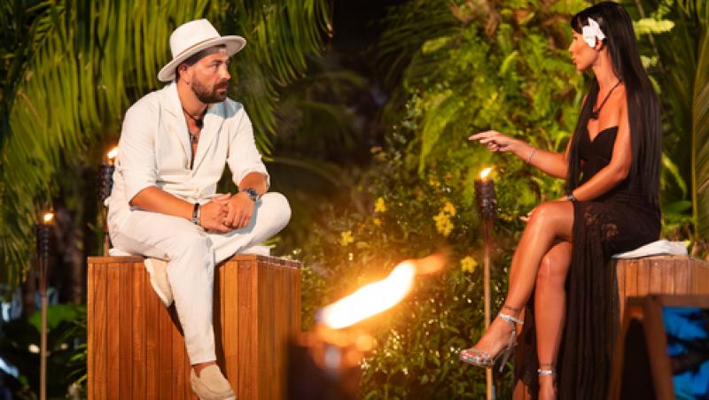 Insula Iubirii, 2 septembrie 2025. Cum a reacționat Marian când a văzut-o pe Bianca la ultima Ceremonie a focului. Ce a urmat