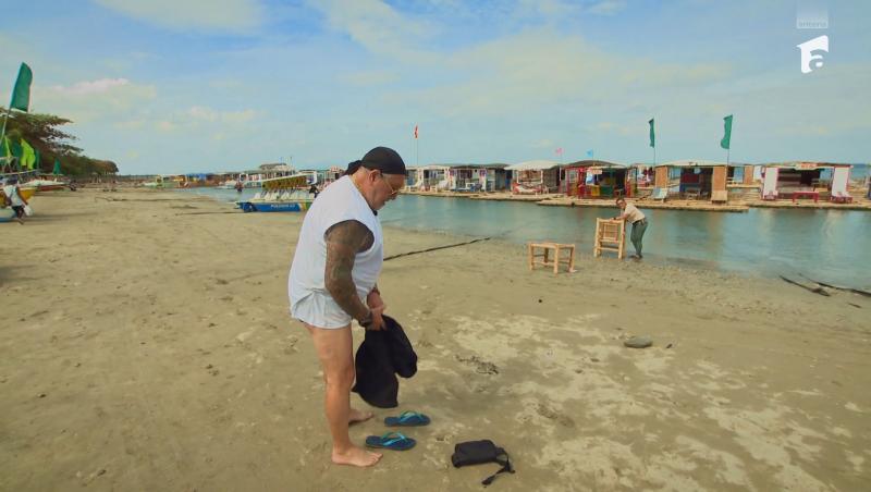 Asia Express sezonul 8, 22 septembrie 2025. Serghei Mizil a renunțat la pantaloni. Reacția neașteptată a Marei Bănică:„Ce corp ai”