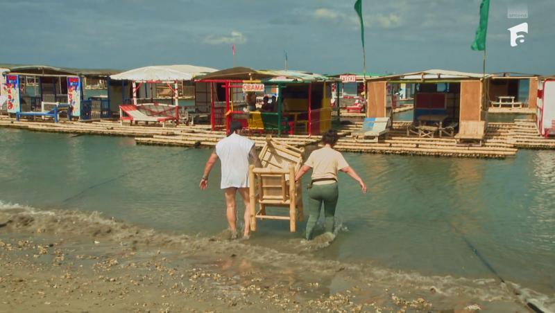 Asia Express sezonul 8, 22 septembrie 2025. Serghei Mizil a renunțat la pantaloni. Reacția neașteptată a Marei Bănică:„Ce corp ai”