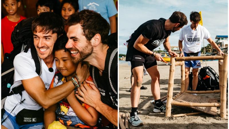 colaj foto cu emil rengle si alejandro de la asia express