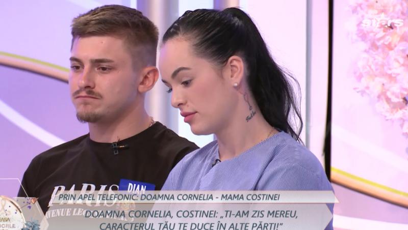 Mireasa, sezon 12. Ce se întâmplă cu relația dintre Dian și Costina, la scurt timp de la plecarea băiatului din competiție