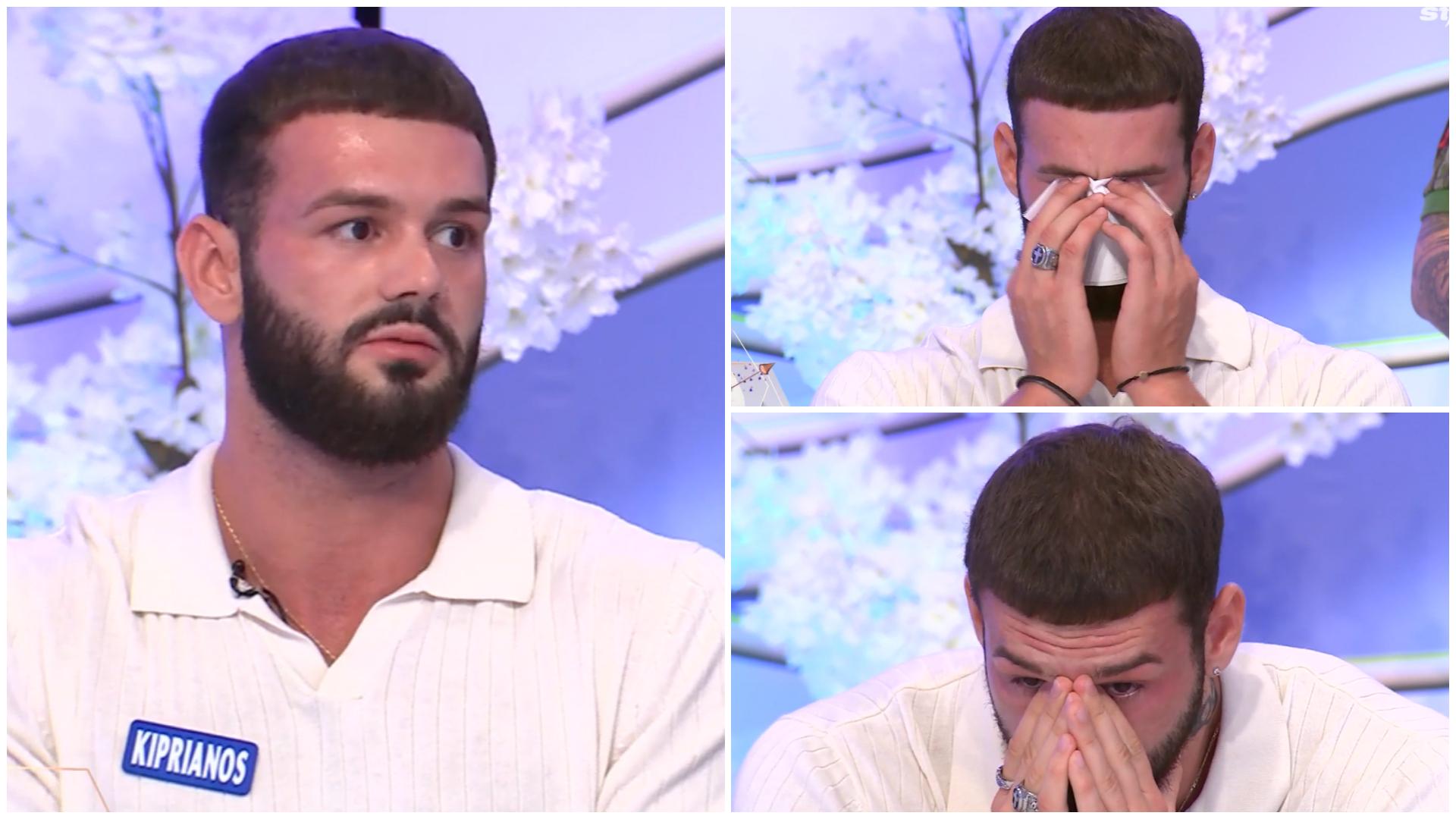 Mireasa, sezon 12. Kiprianos, în lacrimi. Momentul în care concurentul a răbufnit în direct. Ce l-a dezamăgit