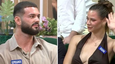 Mireasa sezonul 12. Date-ul dintre Diana și Kiprianos s-a terminat dezastruos, cu fata în lacrimi. Ce s-a întâmplat între ei
