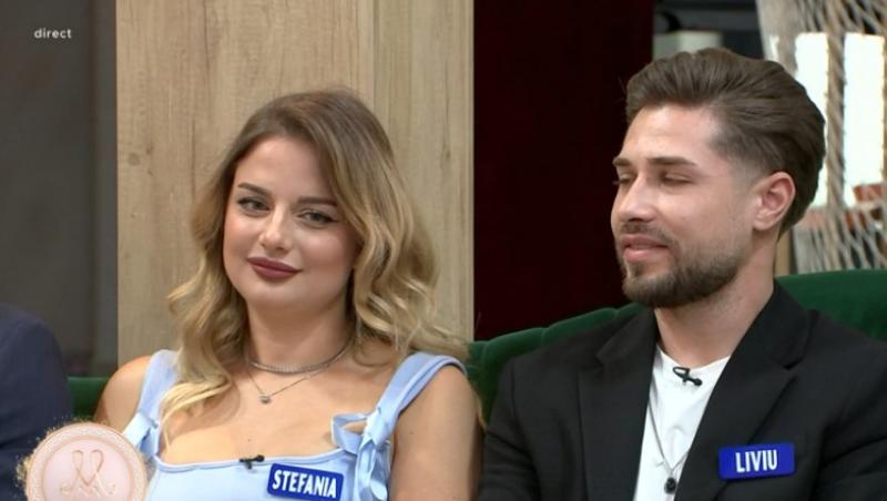 Mireasa sezonul 12. Ștefania a plâns, afectată că Liviu a stat de vorbă cu Emily. Băiatul s-a arătat deranjat de reacția ei