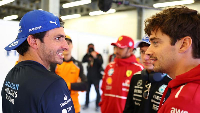 Carlos Sainz, gest de milioane pentru o fetiță. Cum a reacționat micuța când a văzut că pilotul și-a ținut promisiunea în Baku