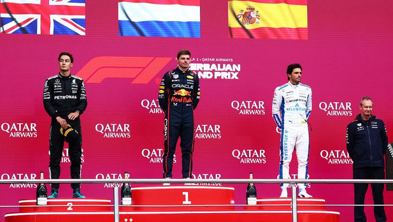 Carlos Sainz, gest de milioane pentru o fetiță. Cum a reacționat micuța când a văzut că pilotul și-a ținut promisiunea în Baku