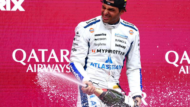 Carlos Sainz, gest de milioane pentru o fetiță. Cum a reacționat micuța când a văzut că pilotul și-a ținut promisiunea în Baku