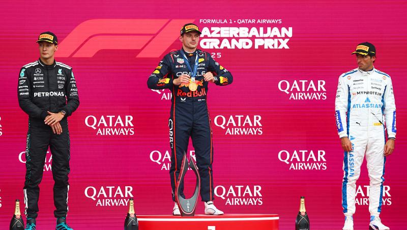 Carlos Sainz, gest de milioane pentru o fetiță. Cum a reacționat micuța când a văzut că pilotul și-a ținut promisiunea în Baku