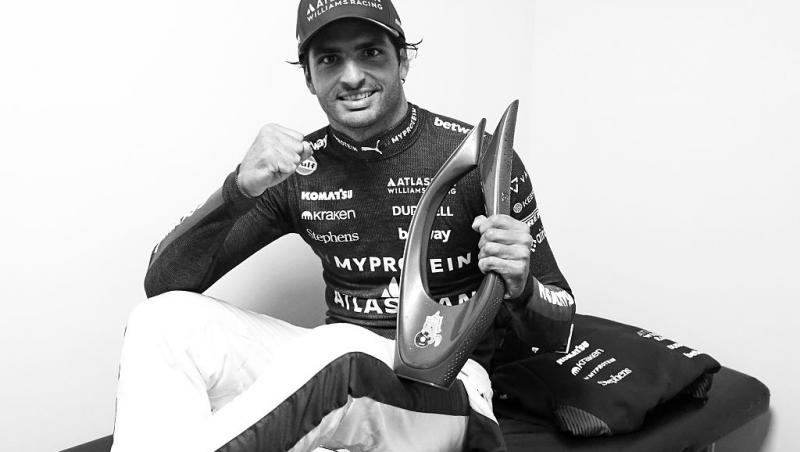Carlos Sainz, gest de milioane pentru o fetiță. Cum a reacționat micuța când a văzut că pilotul și-a ținut promisiunea în Baku