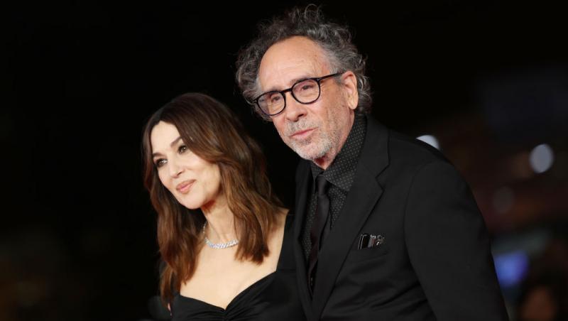 Monica Belluci și Tim Burton s-au despărțit. Ce mesaj au transmis vedetele după doi ani de relație