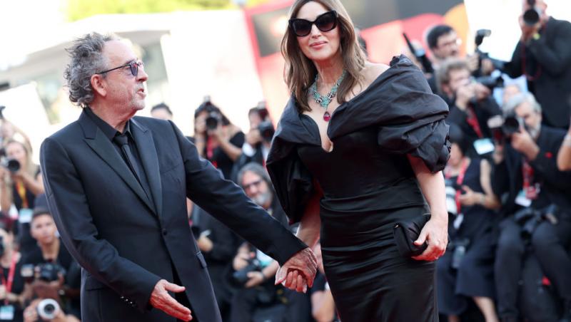 Monica Belluci și Tim Burton s-au despărțit. Ce mesaj au transmis vedetele după doi ani de relație