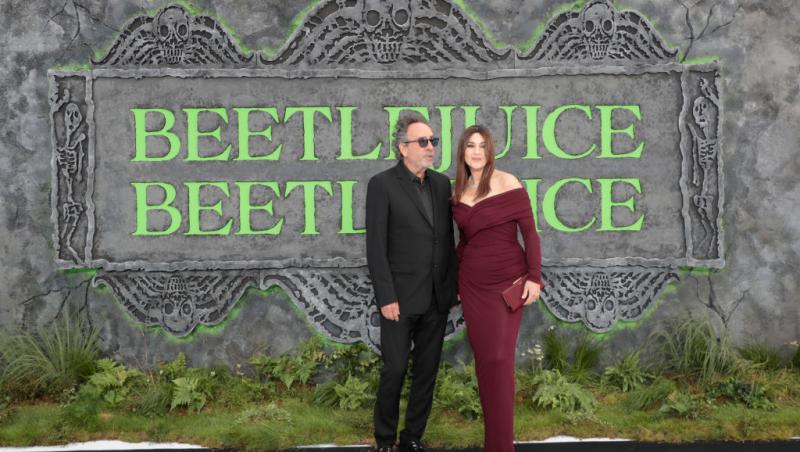 Monica Belluci și Tim Burton s-au despărțit. Ce mesaj au transmis vedetele după doi ani de relație