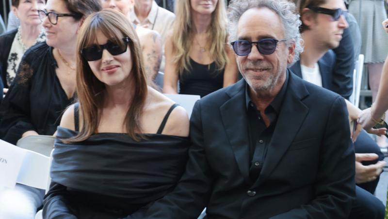 Monica Belluci și Tim Burton s-au despărțit. Ce mesaj au transmis vedetele după doi ani de relație