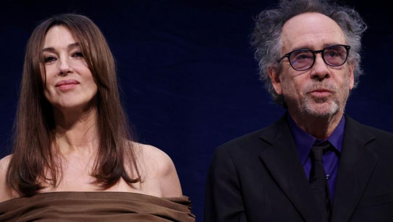 Monica Belluci și Tim Burton s-au despărțit. Ce mesaj au transmis vedetele după doi ani de relație