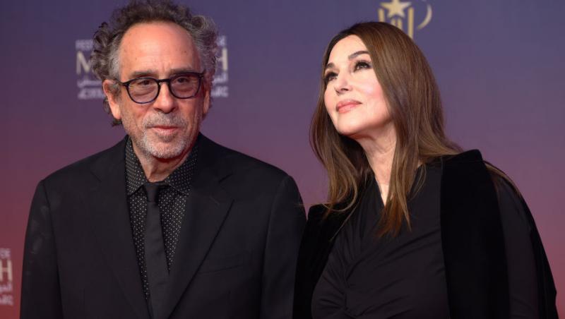 Monica Belluci și Tim Burton s-au despărțit. Ce mesaj au transmis vedetele după doi ani de relație