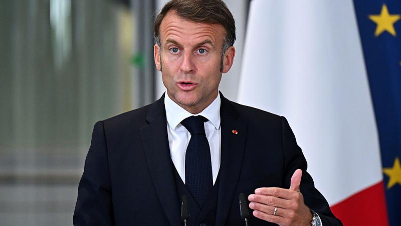 Emmanuel Macron, blocat de coloana oficială a lui Donald Trump. Cum a reacționat președintele francez | VIDEO