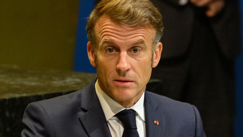 Emmanuel Macron, blocat de coloana oficială a lui Donald Trump. Cum a reacționat președintele francez | VIDEO