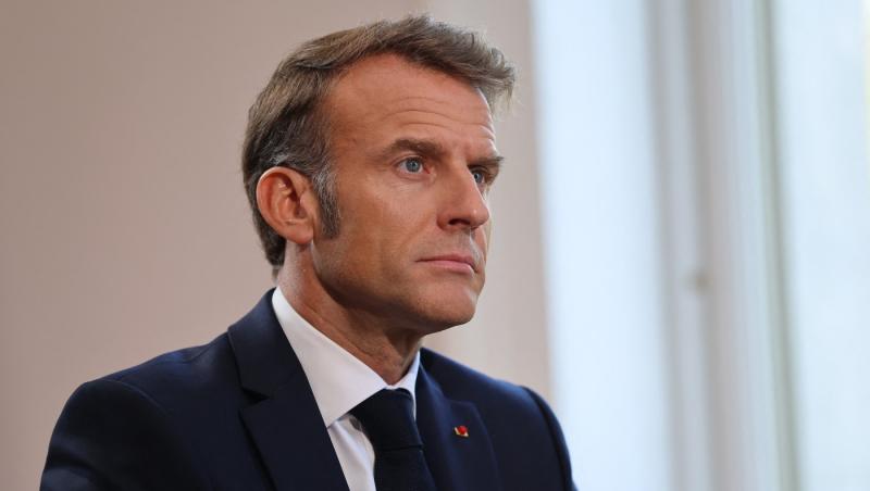 Emmanuel Macron, blocat de coloana oficială a lui Donald Trump. Cum a reacționat președintele francez | VIDEO