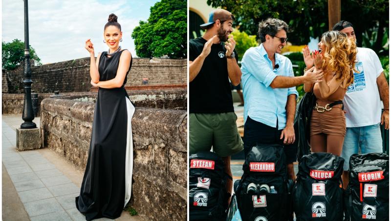 colaj foto cu irina fodor si raluca baduelscu si alti concurenti de la asia express drumul eroilor
