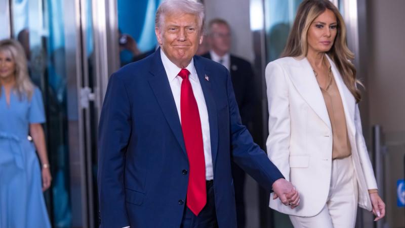 Donald Trump si Melania, 