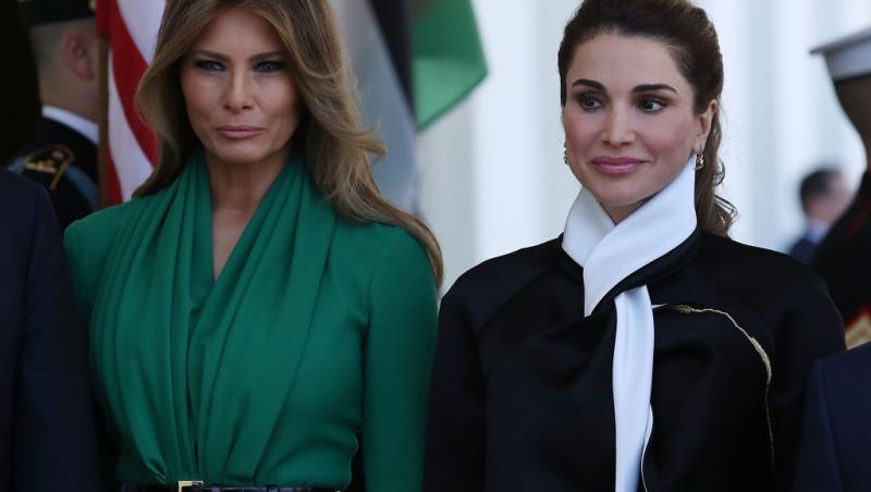 Melania Trump, eclipsată de Regina Rania. Cum au apărut cele două la întâlnirea ONU de la New York