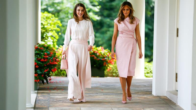 Melania Trump, eclipsată de Regina Rania. Cum au apărut cele două la întâlnirea ONU de la New York