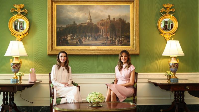 Melania Trump, eclipsată de Regina Rania. Cum au apărut cele două la întâlnirea ONU de la New York