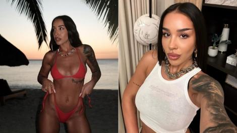 Cristina Ștefania, fotografia din copilărie care i-a înduioșat pe fani. Cum arăta frumoasa artistă când era doar o puștoaică