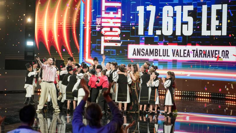 The Ticket, 27 septembrie 2025. Cine a câștigat a patra ediție. Ce moment i-a emoționat puternic pe jurați