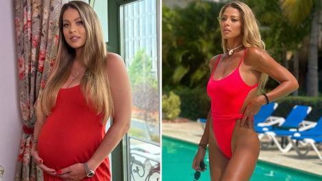 Cum arată Roxana Nemeș la patru zile de când a născut. Artista radiază de fericire