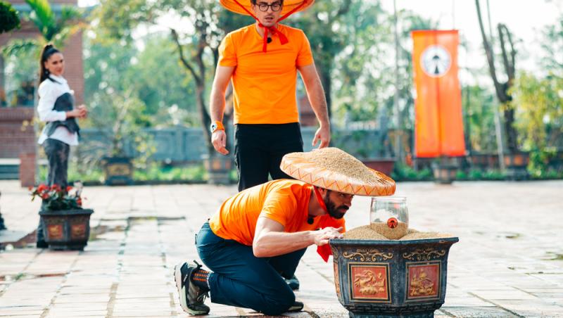 Asia Express sezonul 8, 28 septembrie 2025. Cine a câștigat primul joc de amuletă din Vietnam. Avantaj uriaș pentru învingători