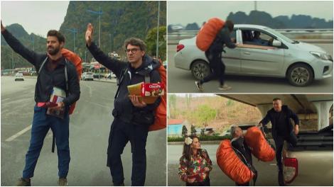 Asia Express sezonul 8, 28 septembrie 2025. Autostopul, o adevărată provocare în prima zi din Vietnam. La ce strategii au apelat