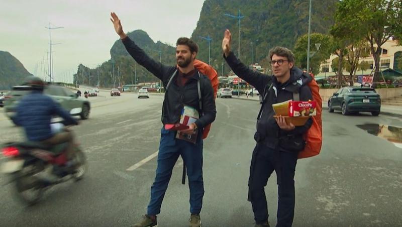 Asia Express sezonul 8, 28 septembrie 2025. Autostopul, o adevărată provocare în prima zi din Vietnam. La ce strategii au apelat