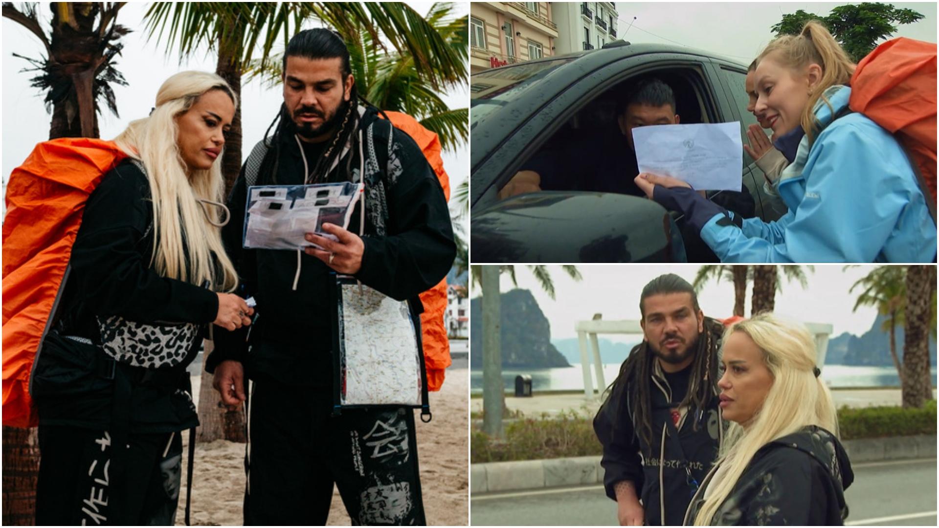 Asia Express sezonul 8, 28 septembrie 2025. Anda Adam a răbufnit la adresa soțului ei. Ce i-a reproșat lui Joseph în plină stradă