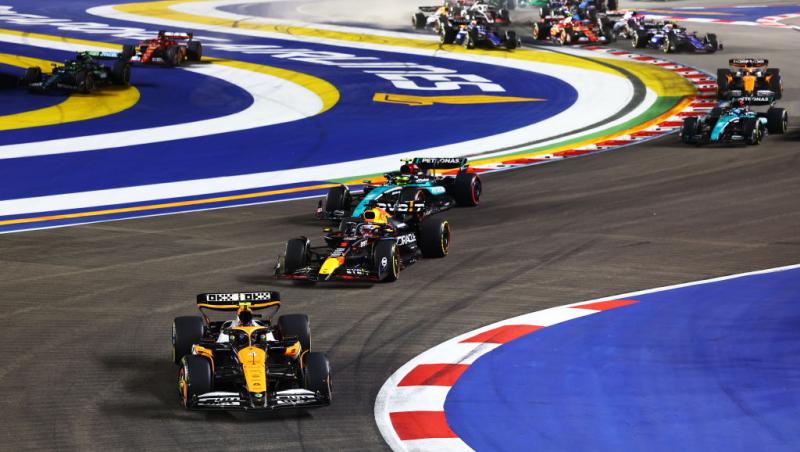 Program Formula 1™, Marele Premiu din Singapore. Vezi spectacolul LIVE pe canalele Antena și în AntenaPLAY, 3 - 5 octombrie 2025