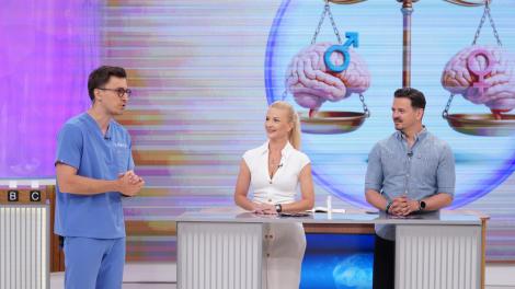 Elwira şi Mihai Petre vorbesc la MediCOOL despre creierul masculin şi cel feminin, azi, la 18.00, pe Antena 1 şi AntenaPLAY