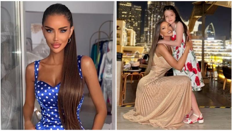 Bianca Drăgușanu și fiica ei, Sofia