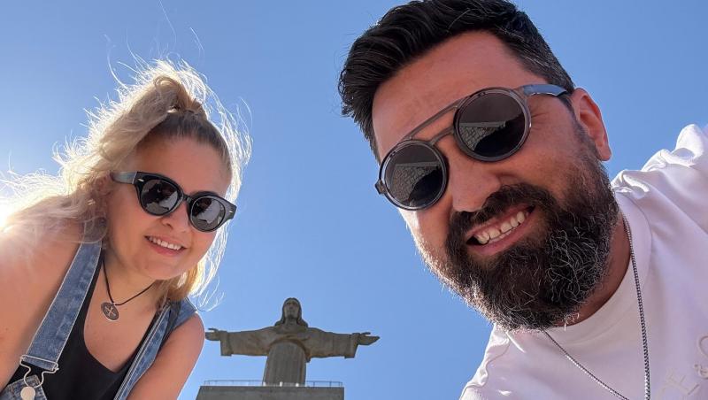 Chef Orlando Zaharia, poze inedite din vacanța sa din Lisabona. Cum s-a fotografiat alături de soție în cele mai frumoase ipostaze