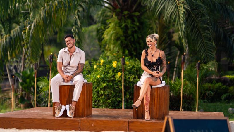 Finala Insula Iubirii 2025. Cu cine a plecat Ella de pe insulă. Ce s-a întâmplat cu ea și Teo după Ceremonia finală a focului
