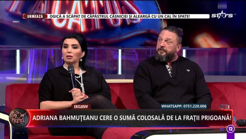 Adriana Bahmuțeanu și sora ei vor 3 milioane de euro de la frații Prigoană: „Băieții mei mă urăsc!” | VIDEO